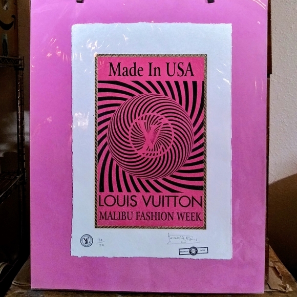 Louis Vuitton Ltd. Ed. Print By Fairchild Paris - Picture 7 of 9